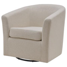 Load image into Gallery viewer, Cardiff Cream Swivel Chair