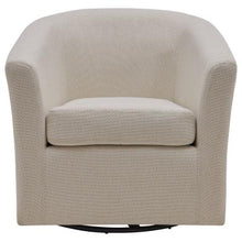Load image into Gallery viewer, Cardiff Cream Swivel Chair