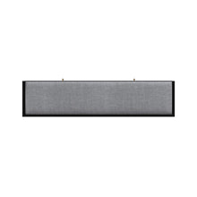 Load image into Gallery viewer, Mid-century modern black storage bench