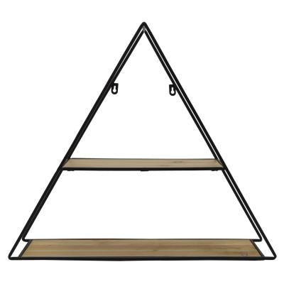 Triangle wall shelf