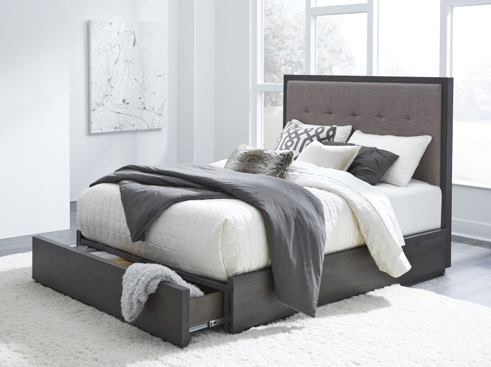 Oxford Full storage bed