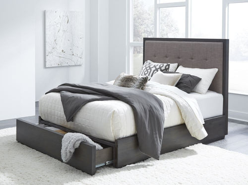 Oxford King storage bed