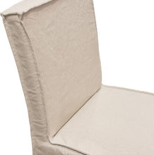 Load image into Gallery viewer, Linen slipcover dining chair (set of 2)