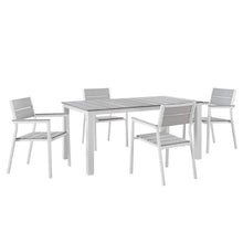 Load image into Gallery viewer, David 63” White Outdoor Table