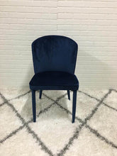 Load image into Gallery viewer, Metropolitan Navy blue chair  &quot;As is&quot;