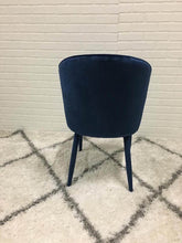 Load image into Gallery viewer, Metropolitan Navy blue chair  &quot;As is&quot;