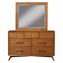 Load image into Gallery viewer, Mid-century modern acorn mirror