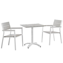 Load image into Gallery viewer, David 28” White Outdoor Table