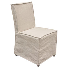 Load image into Gallery viewer, Linen slipcover dining chair (set of 2)