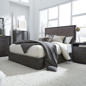 Oxford King platform bed