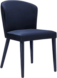 Metropolitan Navy blue chair  "As is"