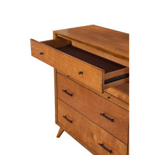 Load image into Gallery viewer, Mid-century modern acorn 4 drawer chest