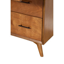 Load image into Gallery viewer, Mid-century modern acorn 4 drawer chest