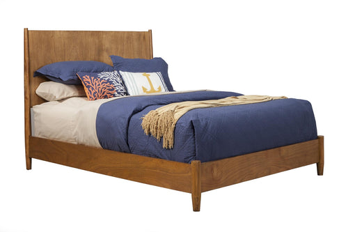 Mid-century modern Queen size bed frame