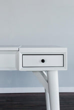 Load image into Gallery viewer, Mid-century modern white vanity