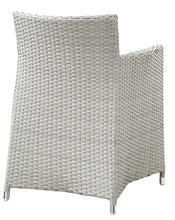 Load image into Gallery viewer, Grayish White Outdoor Arm chair