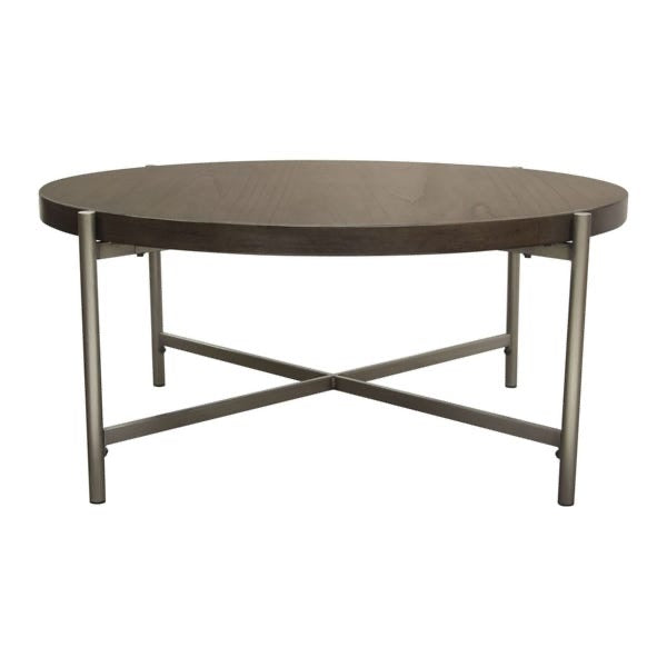 Round Grey Coffee Table