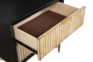 Two toned 2-drawer night stand