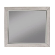 Load image into Gallery viewer, Mid-century modern washed gray mirror