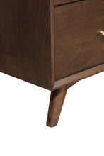 Load image into Gallery viewer, Mid-century modern walnut 7 drawer dresser