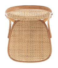 Load image into Gallery viewer, Cane woven round dining chair in natural, Set of 2