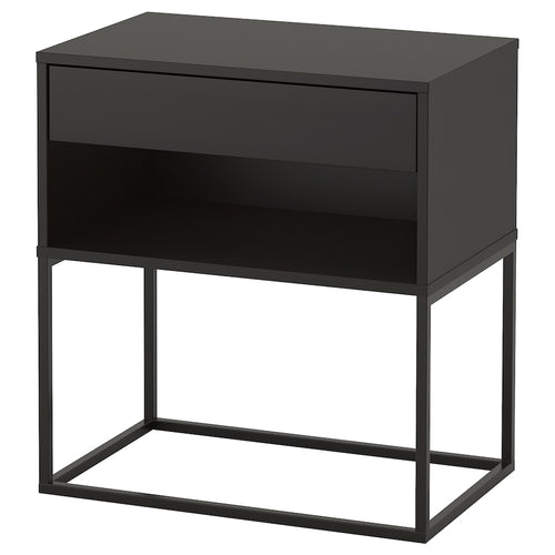 Black nightstand