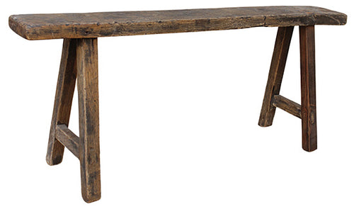 Antique Chinese Farm Bench