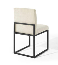 Load image into Gallery viewer, Vertical channel dining chair, beige