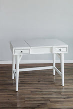 Load image into Gallery viewer, Mid-century modern white vanity