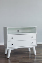 Load image into Gallery viewer, Mid-century modern white large night stand