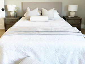 Neutral Biege Queen headboard