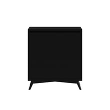 Load image into Gallery viewer, Mid-century modern black 4 drawer chest