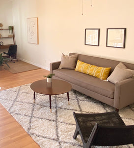 Round Mid-Century Coffee Table