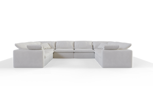 Heavenly cloud sofa + sofa + sofa modular sectional