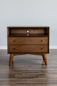 Mid-century modern acorn large night stand