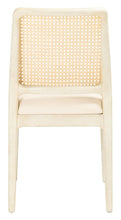 Load image into Gallery viewer, Cane weaving dining chair, white