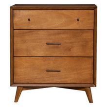 Load image into Gallery viewer, Mid-century modern acorn 3 drawer chest