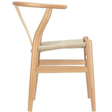 Load image into Gallery viewer, Mid-century Modern Wishbone Natural dining chair