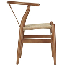 Load image into Gallery viewer, Mid-century Modern Wishbone walnut dining chair